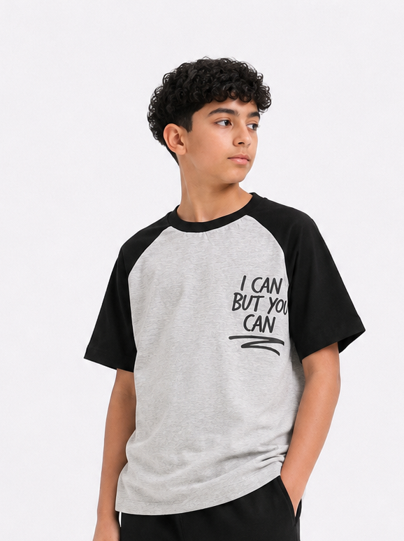 I can raglan teshirt