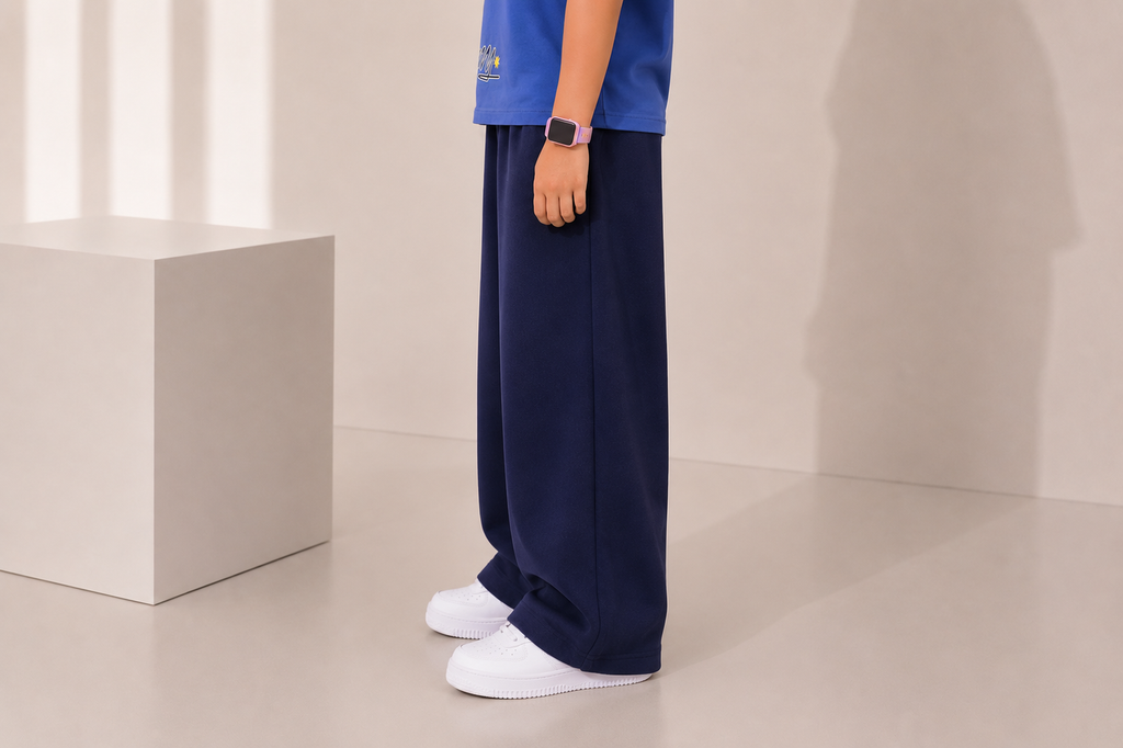 Flared wide leg pant
