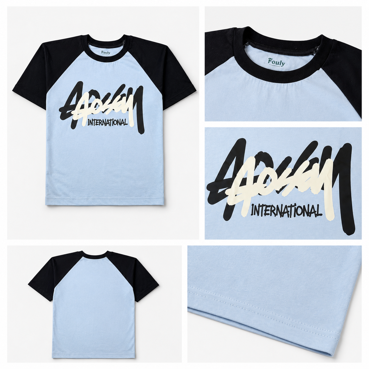 Shadow raglan teshirt