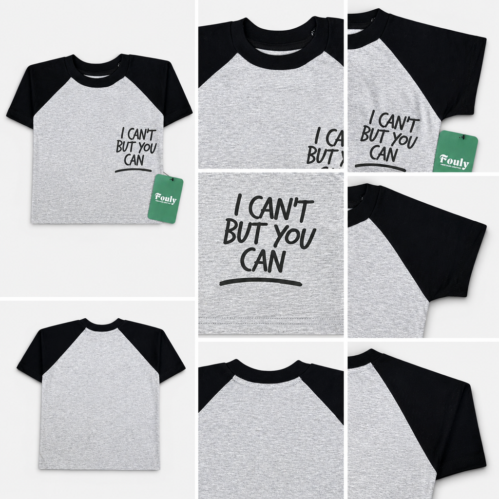 I can raglan teshirt