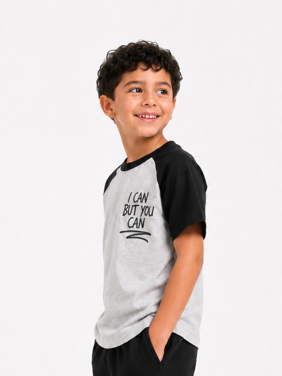 I can raglan teshirt