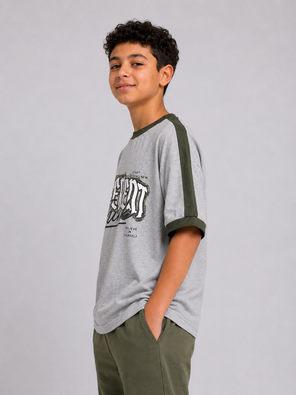 Boxy different mind teshirt