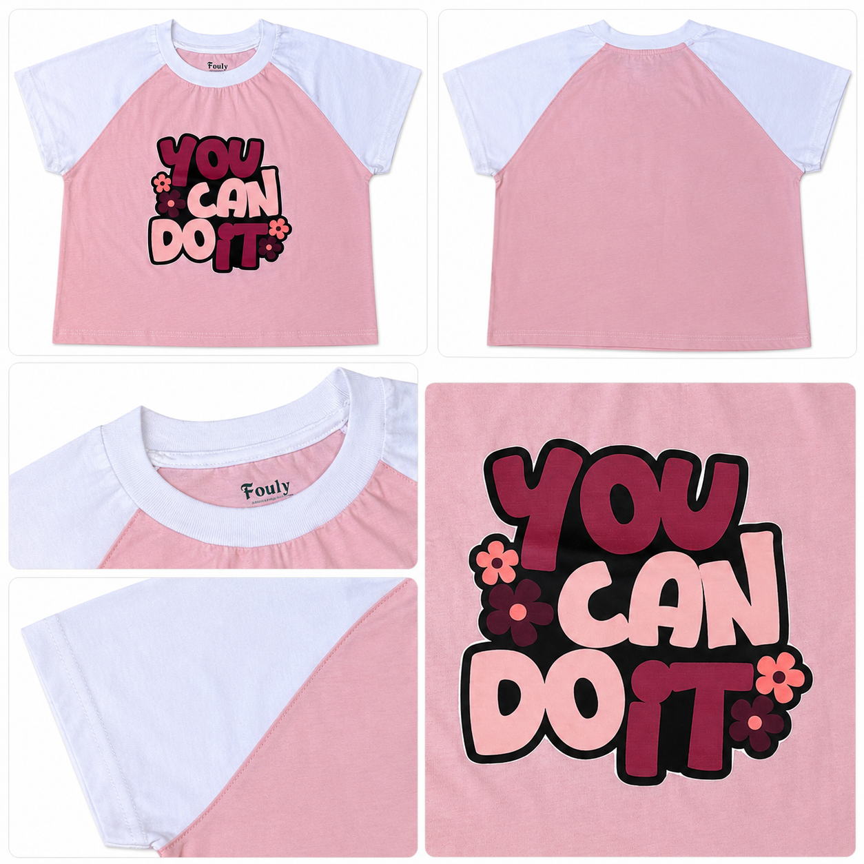 You can do it raglan teshirt