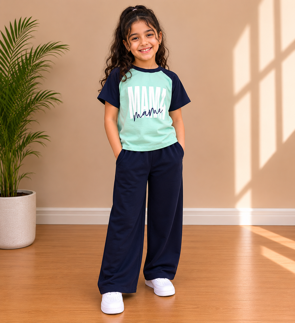Mint mama raglan teshirt