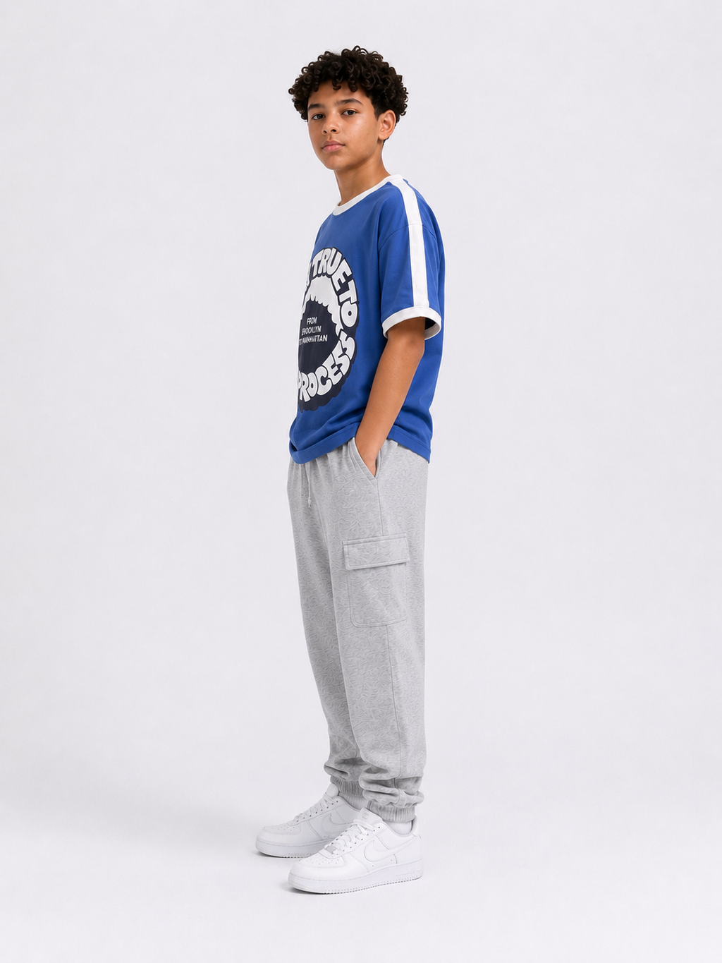 Boxy true stripe teshirt