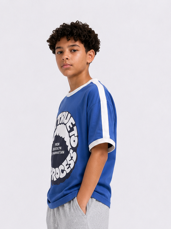 Boxy true stripe teshirt