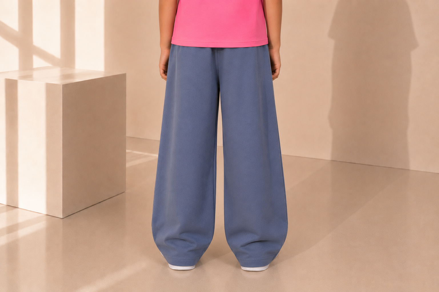 Flared wide leg pant