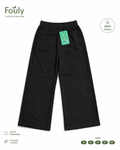 Inside out wide leg kids pants