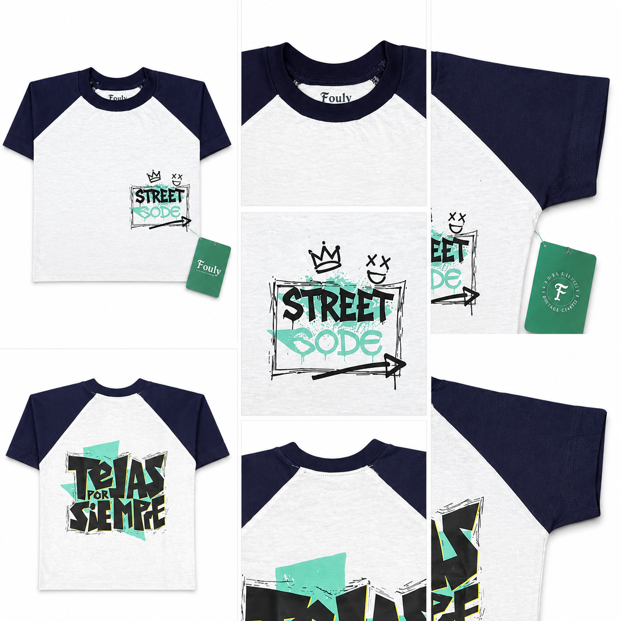 Raglan street code teshirt