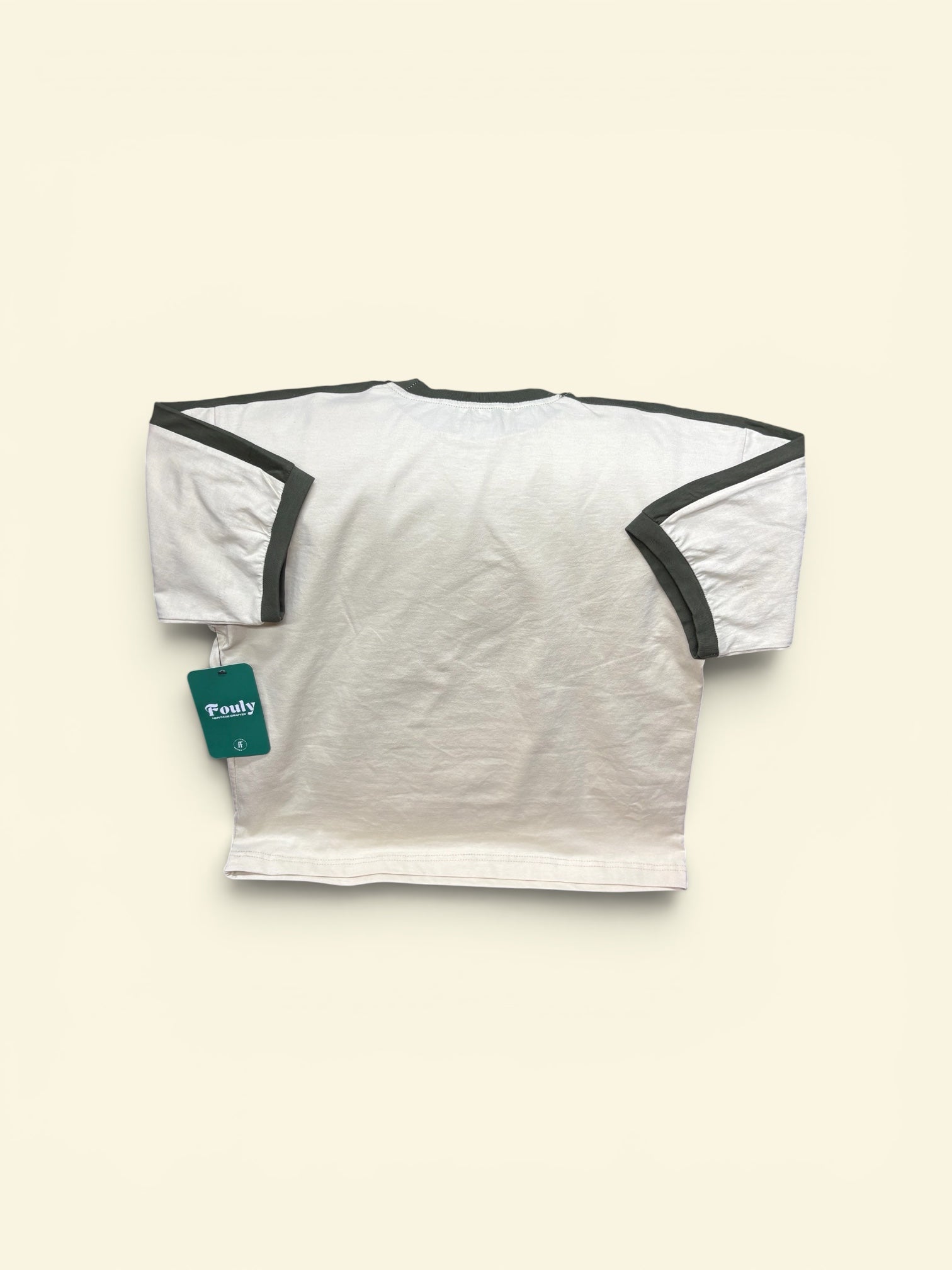 Boxy love stripe teshirt