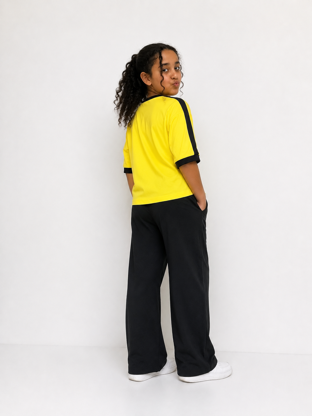 Boxy bower stripe teshirt
