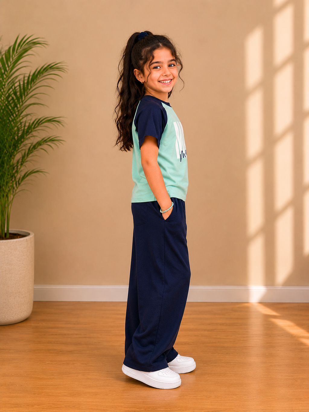 Mint mama raglan teshirt