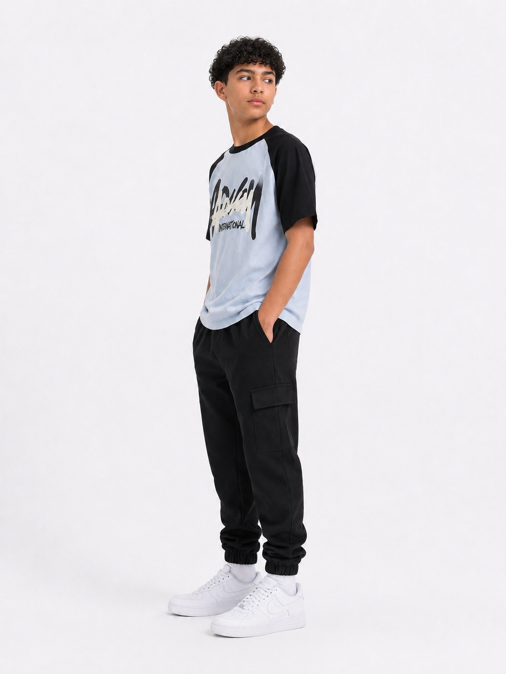 Shadow raglan teshirt