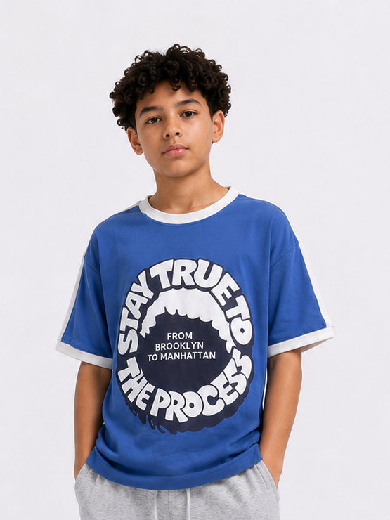 Boxy true stripe teshirt