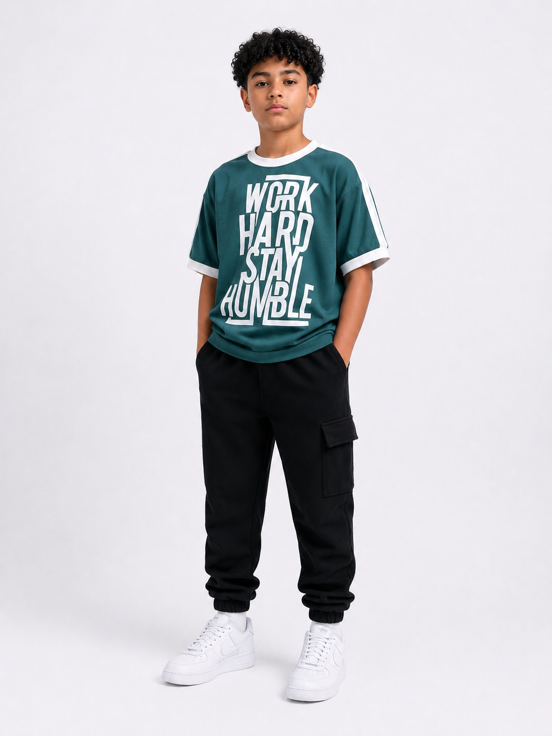 Boxy humble stripe teshirt