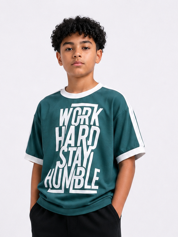 Boxy humble stripe teshirt