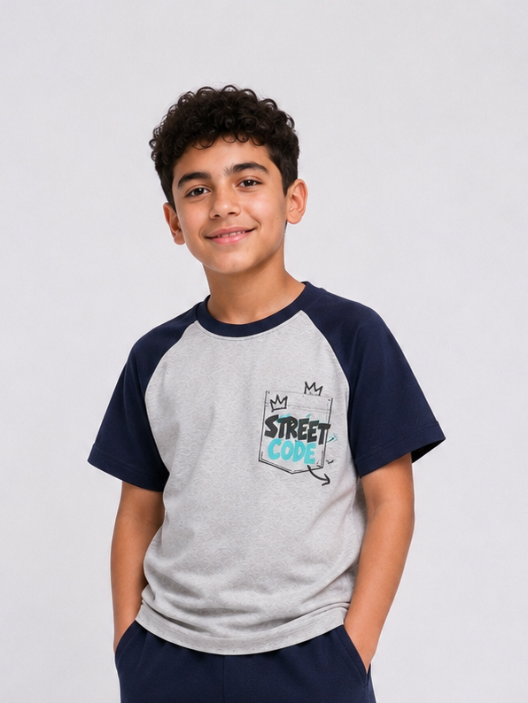 Raglan street code teshirt