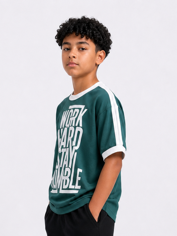 Boxy humble stripe teshirt