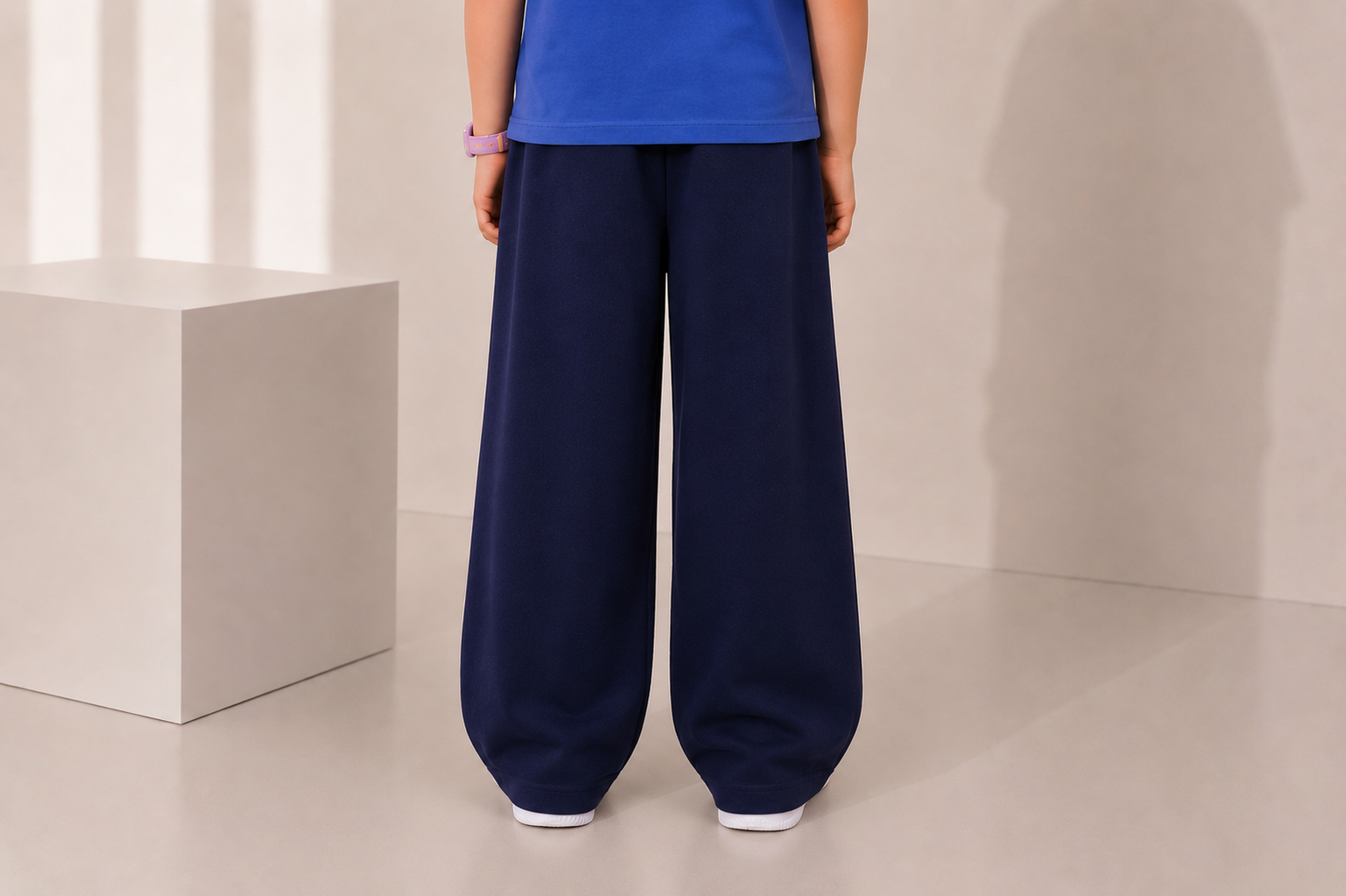 Flared wide leg pant