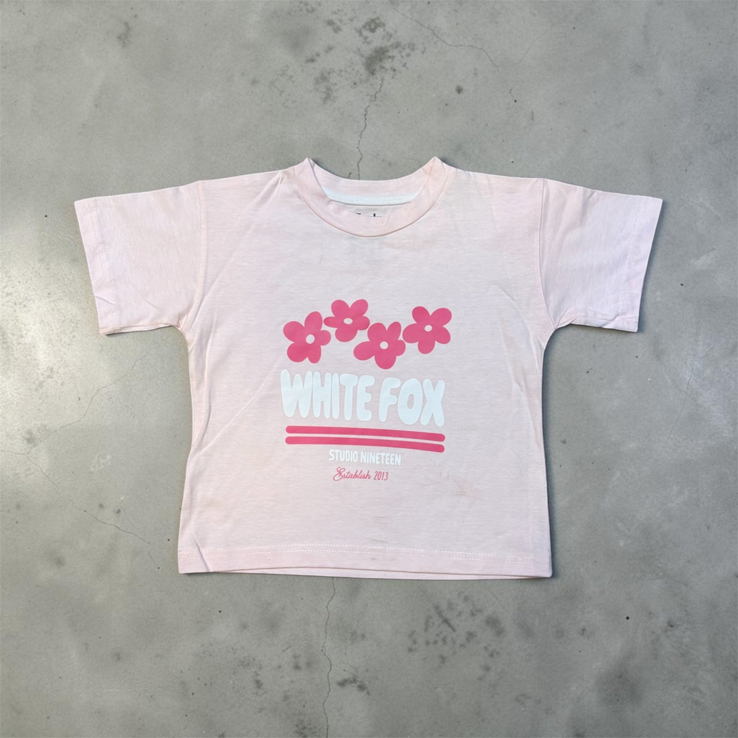 Boxy fox girls teshirt