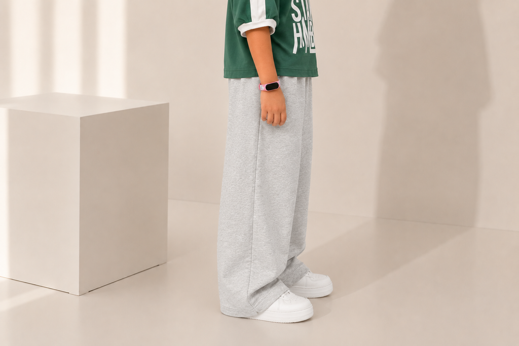 Flared wide leg pant
