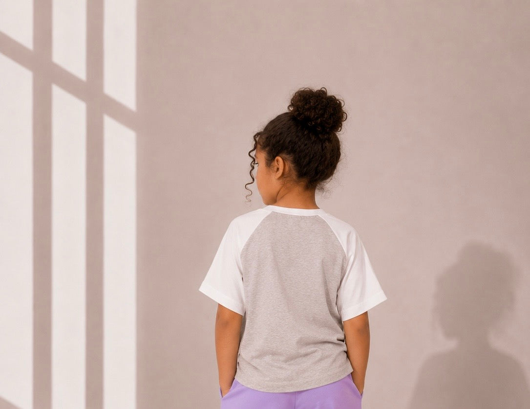 Moon mode raglan teshirt