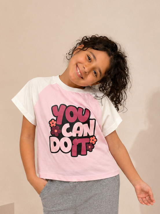 You can do it raglan teshirt