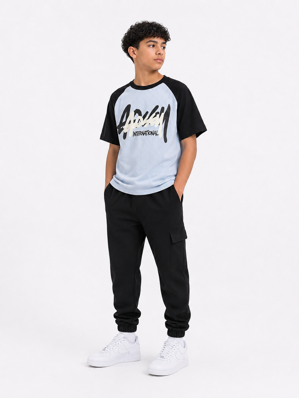 Shadow raglan teshirt