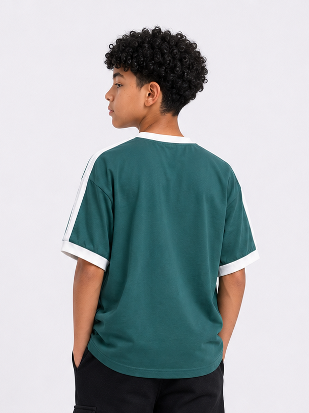 Boxy humble stripe teshirt