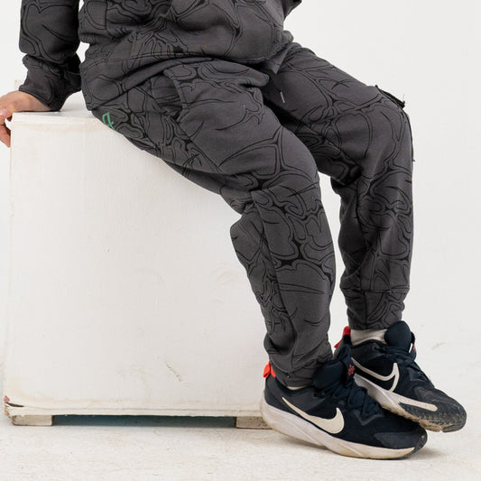 printed baggy sweatpant