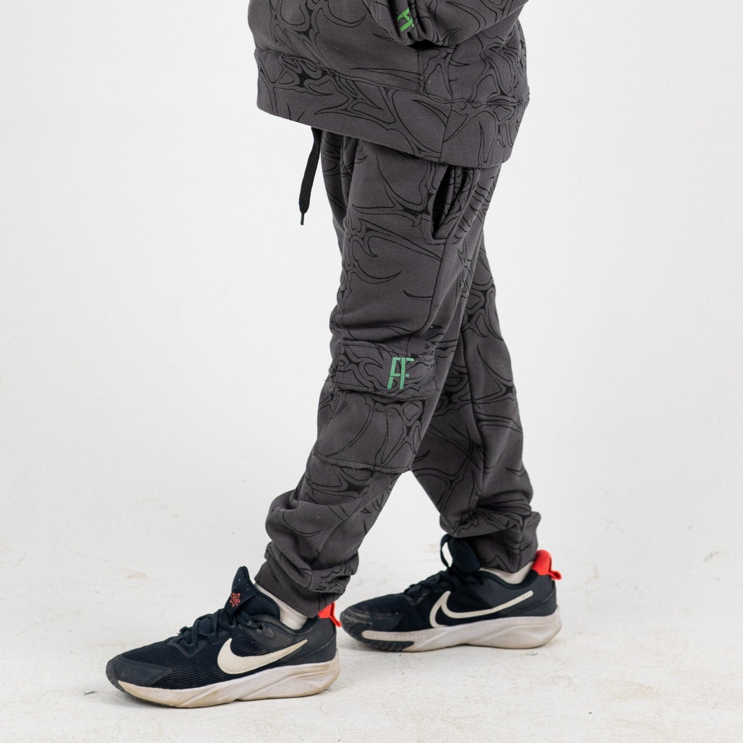 printed baggy sweatpant