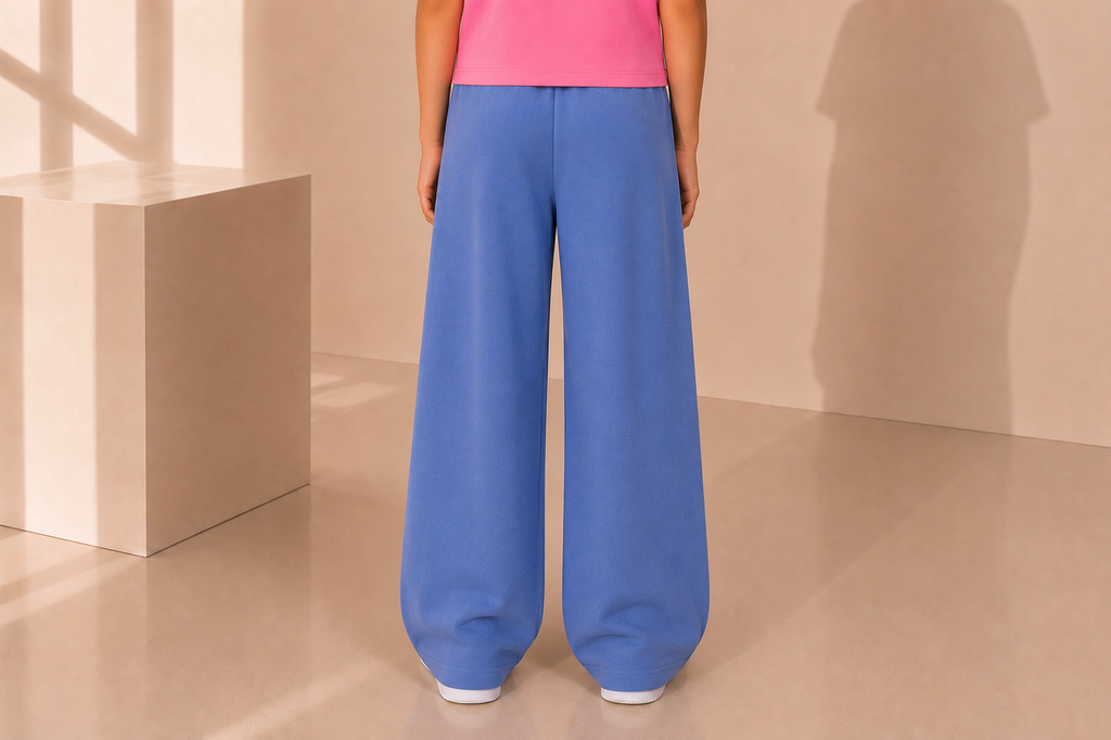 Flared wide leg pant