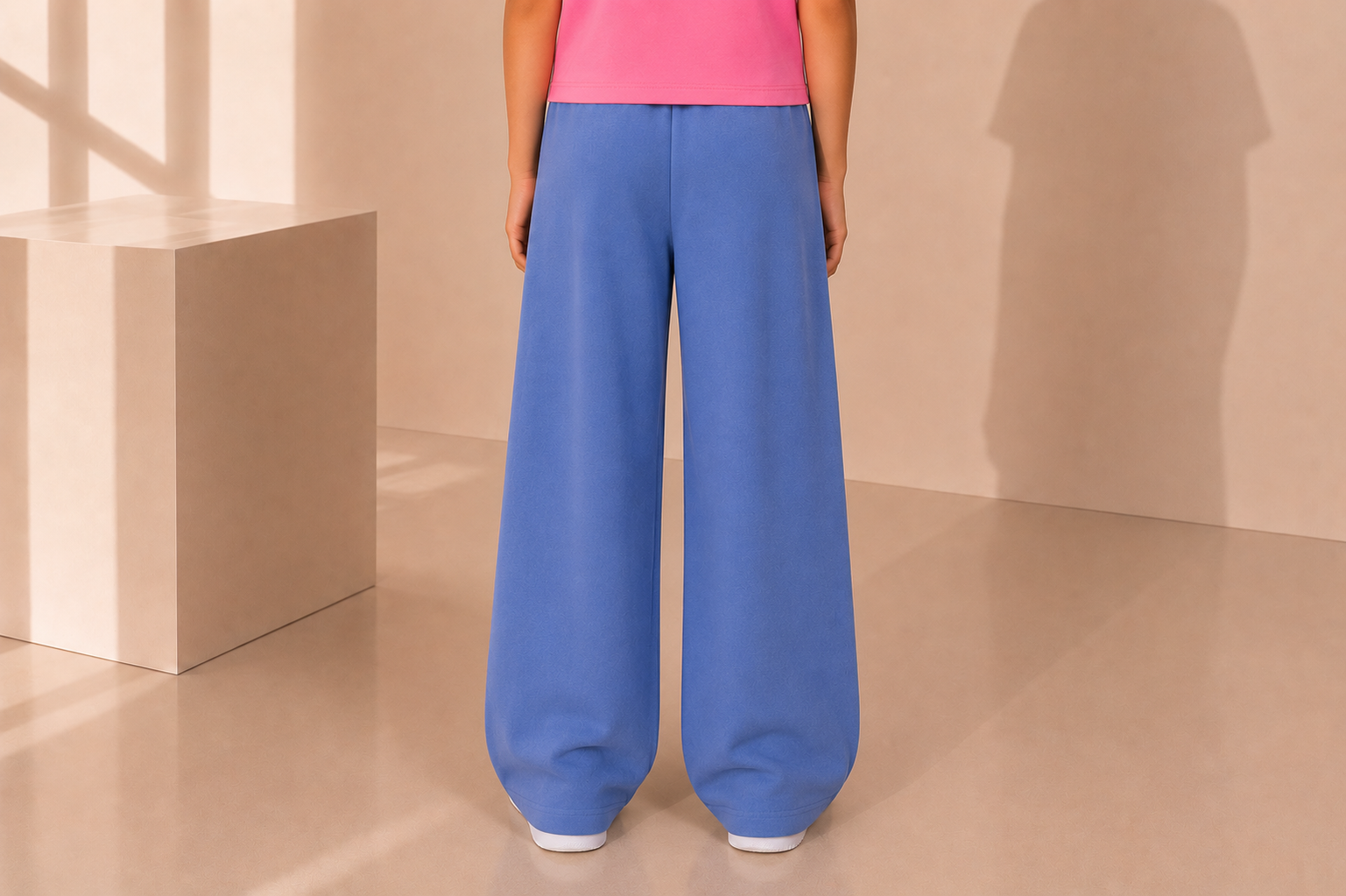 Flared wide leg pant