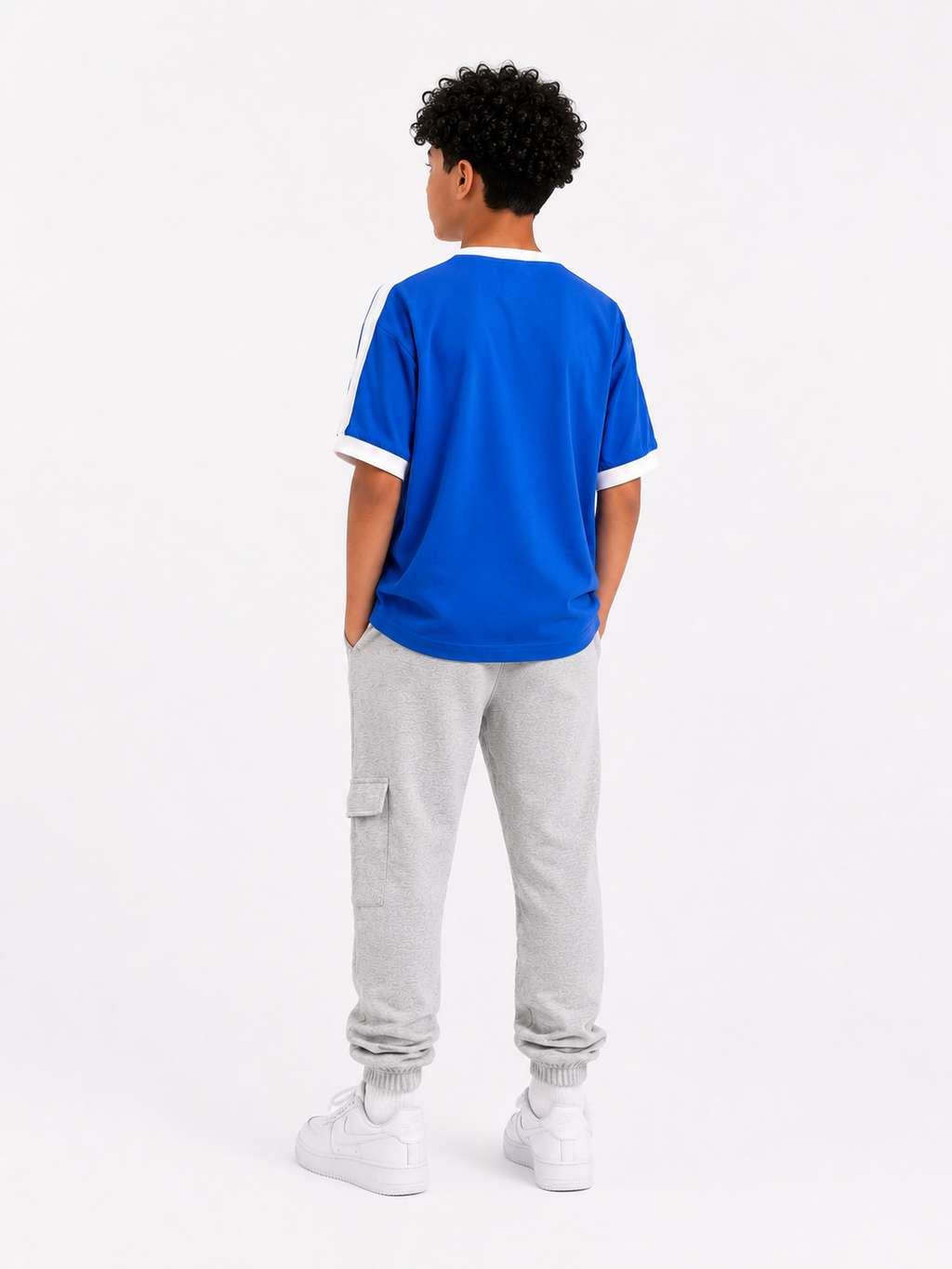 Boxy summer van stripe teshirt