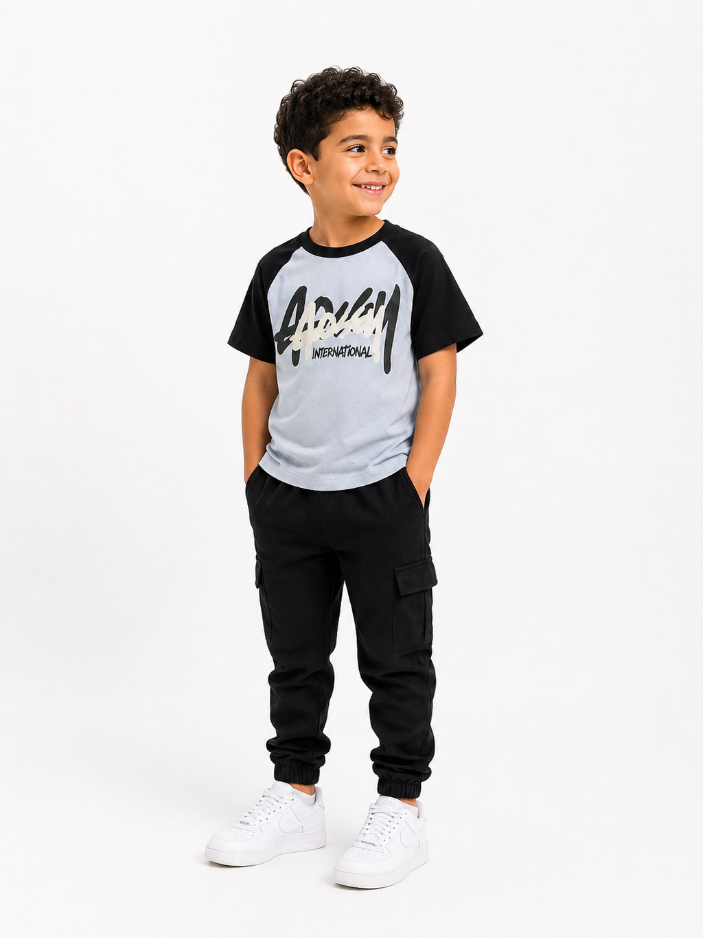 Shadow raglan teshirt