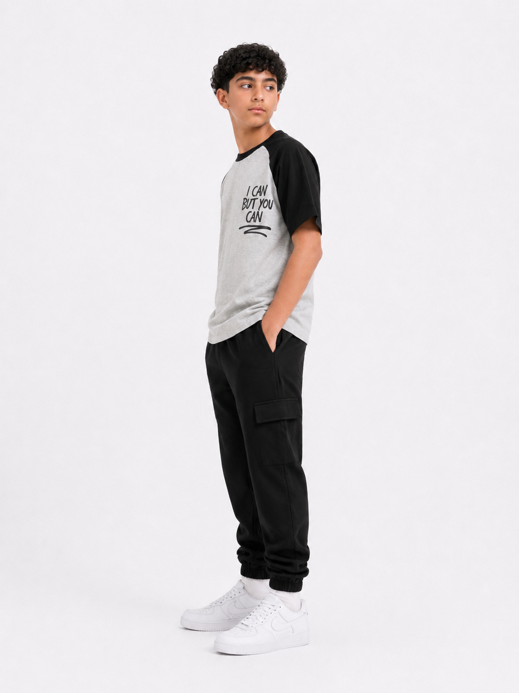 I can raglan teshirt