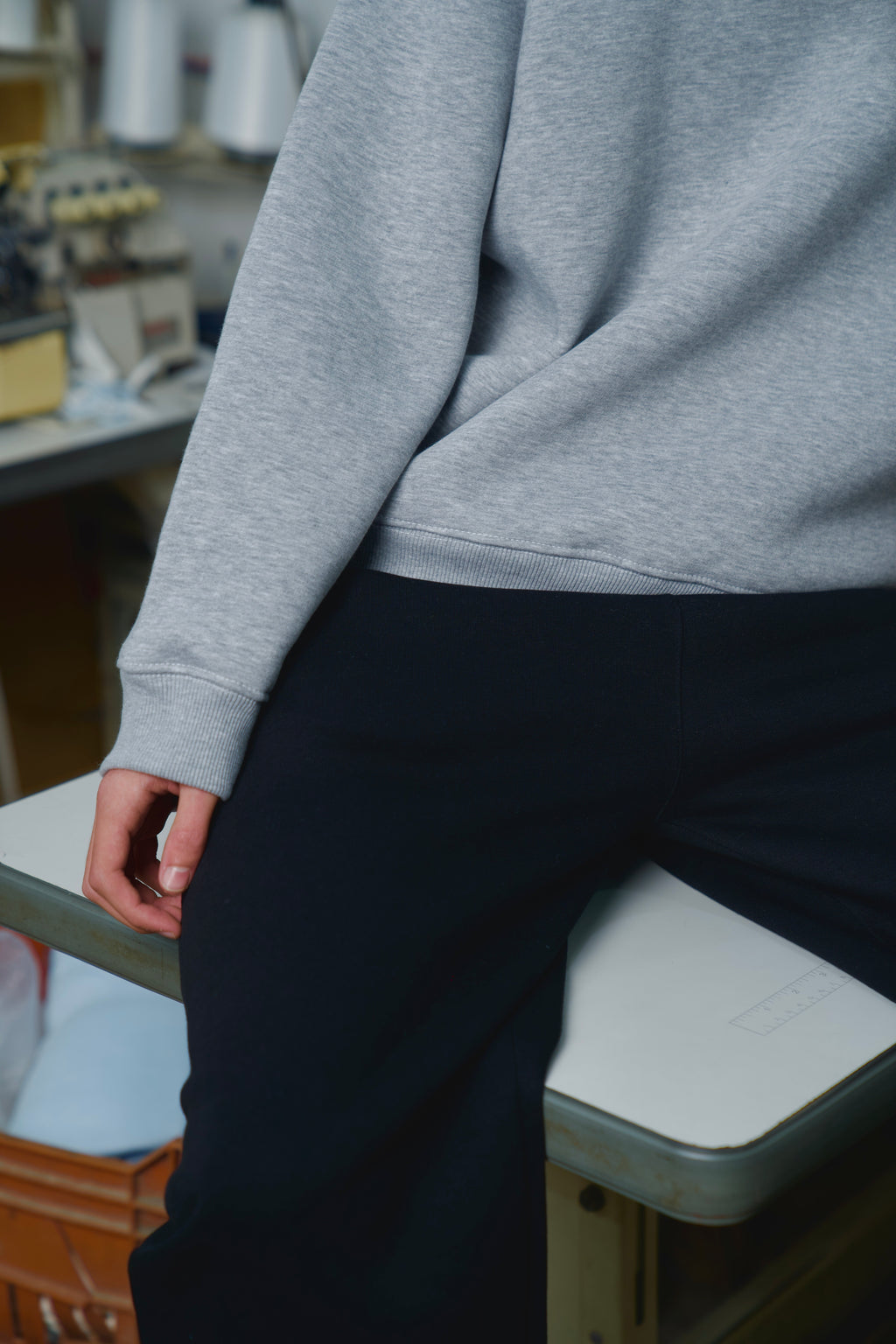 Quarter zip_up sweatshirt