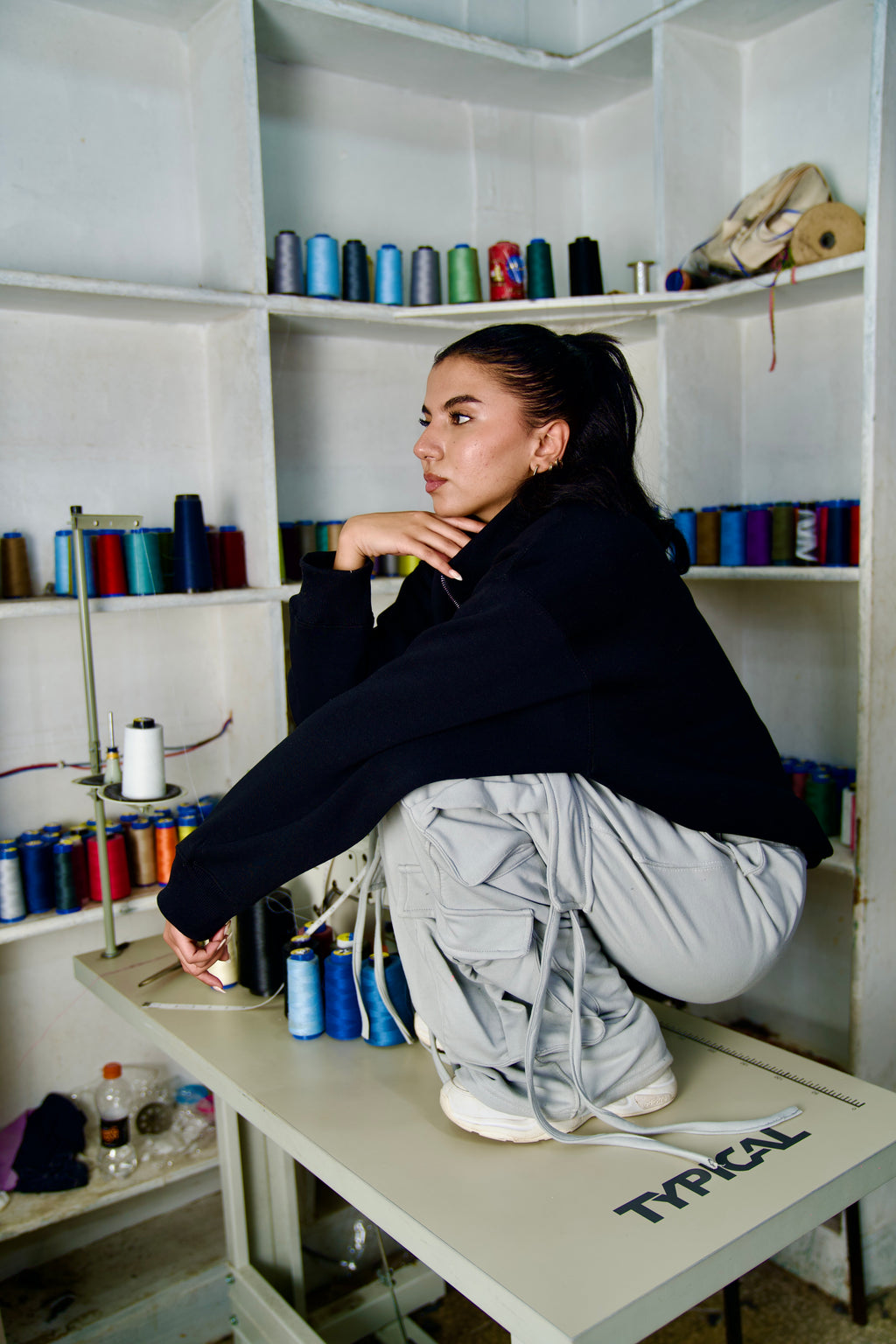 Draw string kargoo pants