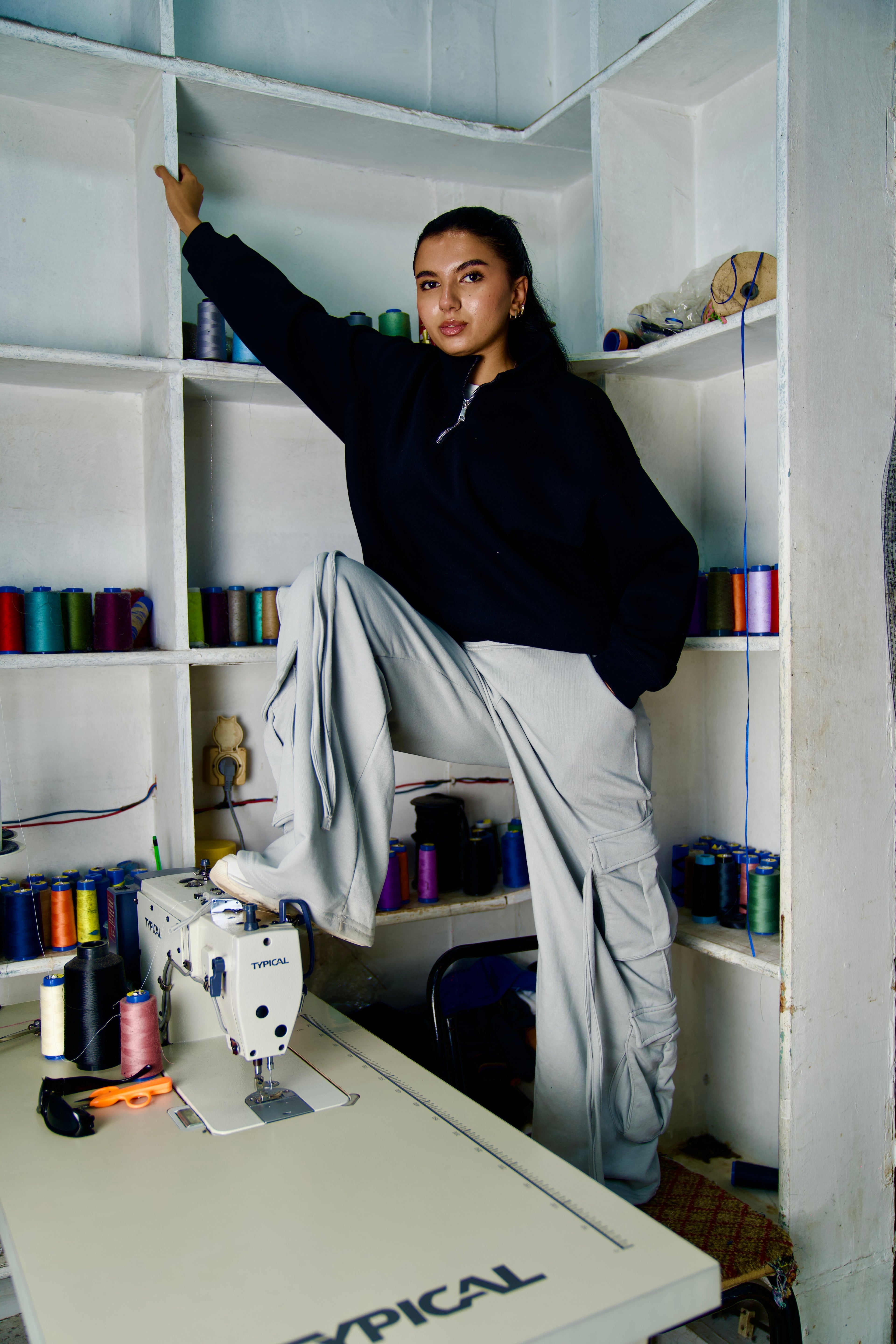 Draw string kargoo pants