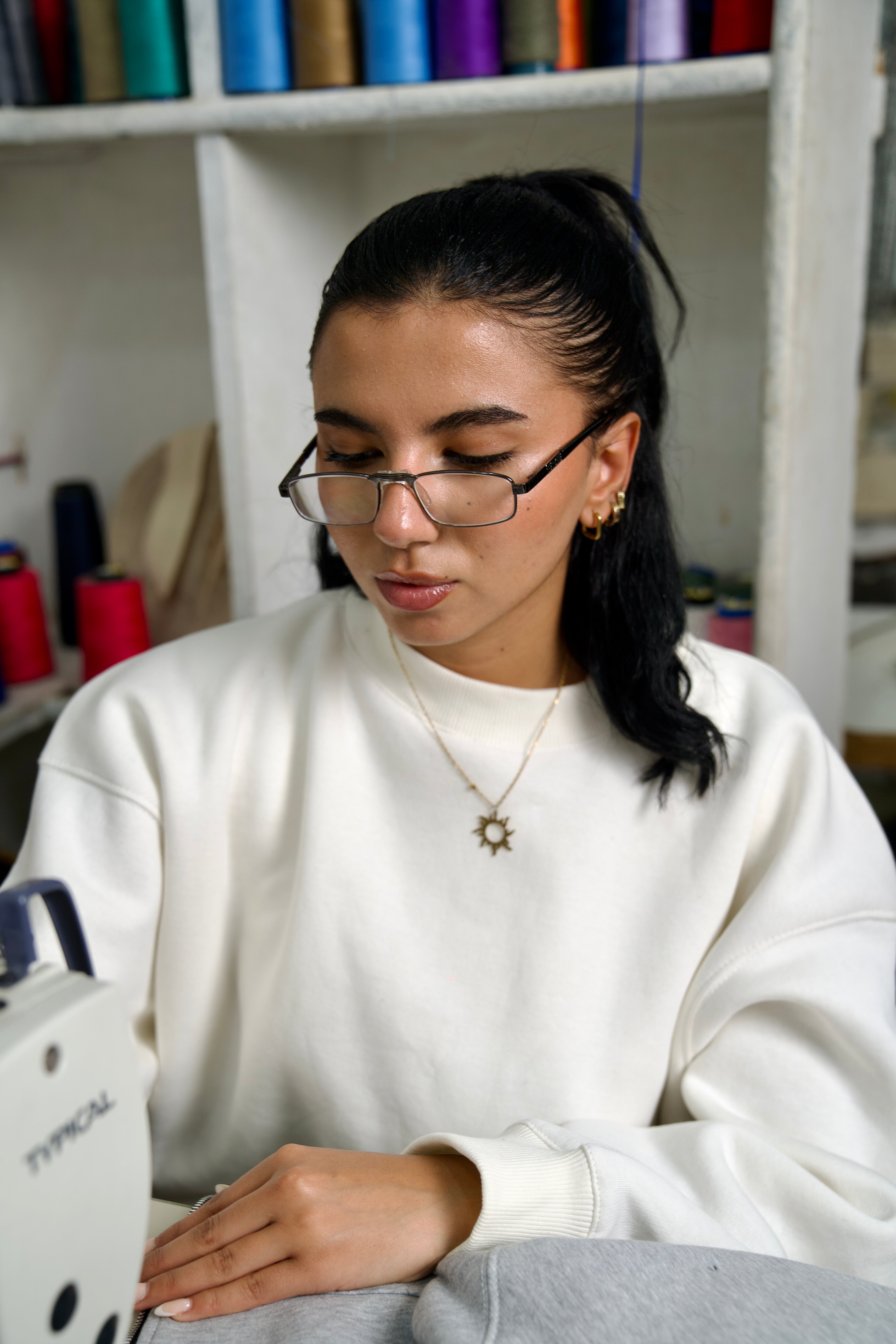 Crew neck sweatshirt