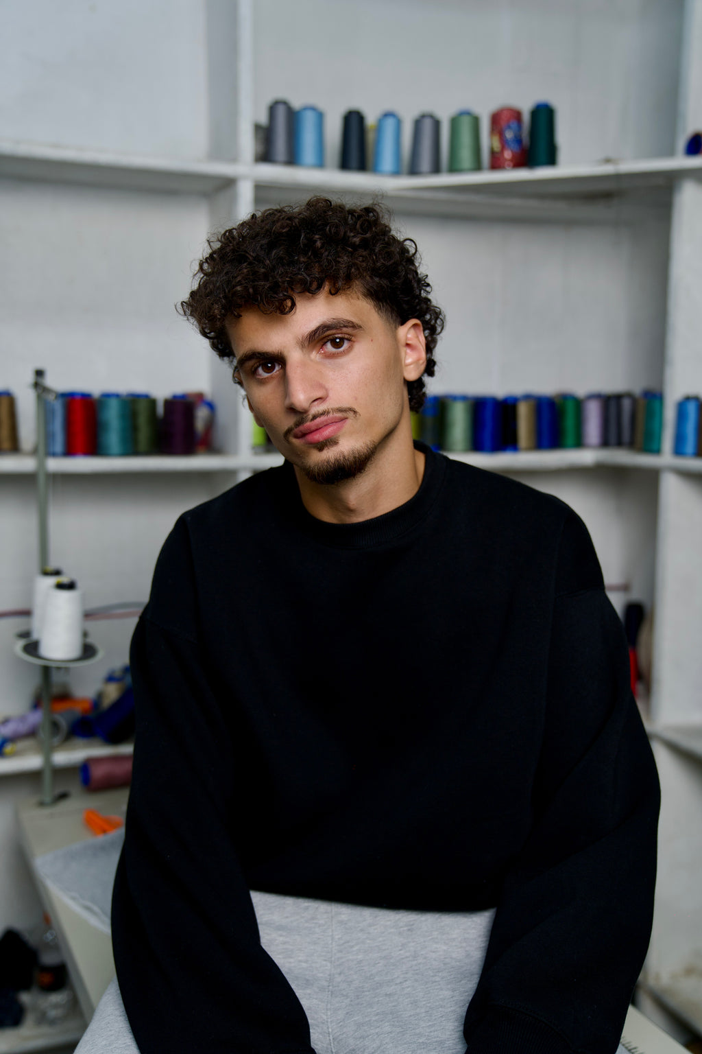 Crew neck sweatshirt